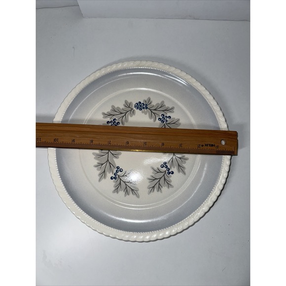 Monticello Made By Steubenville‎ 131023-131032 Dinner Plate - Blue/Gray - Picture 2 of 4